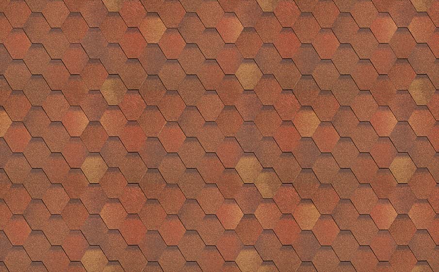 Гибкая черепица ТЕХНОНИКОЛЬ SHINGLAS Кадриль соната, Яшма