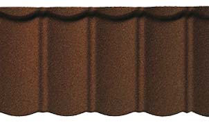 Композитная черепица рядовая Decra Classic Тик